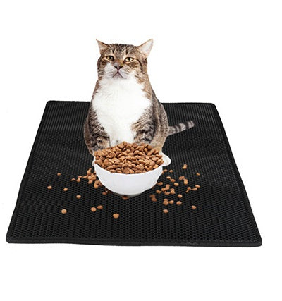 Honeycomb Cat Litter Pad | Waterproof & Urine-Proof Double Layer Mat for Cats