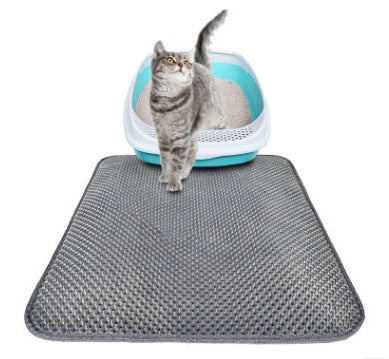 Honeycomb Cat Litter Pad | Waterproof & Urine-Proof Double Layer Mat for Cats