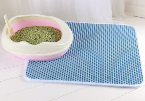 Honeycomb Cat Litter Pad | Waterproof & Urine-Proof Double Layer Mat for Cats