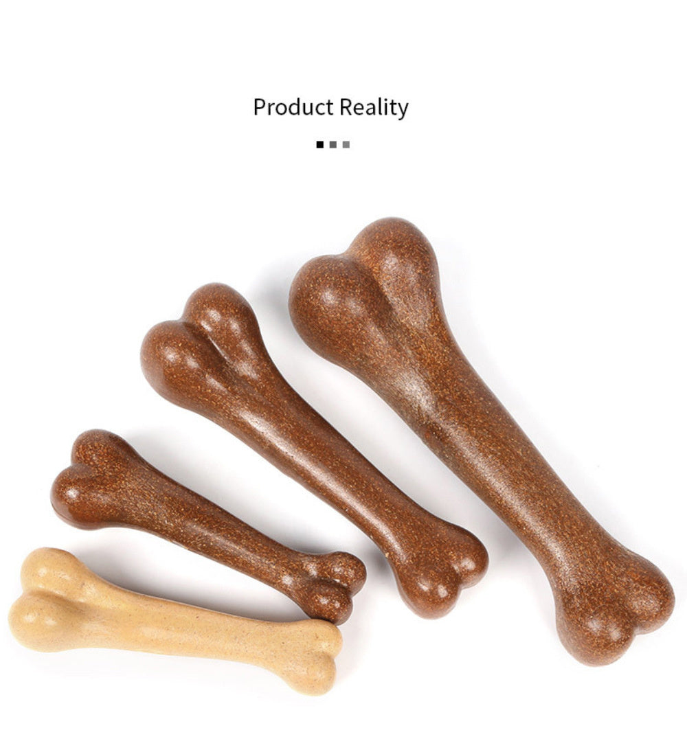 Dog Bone Molar Stick | Bite Resistant Chew Toy & Tooth Cleaner for Pets