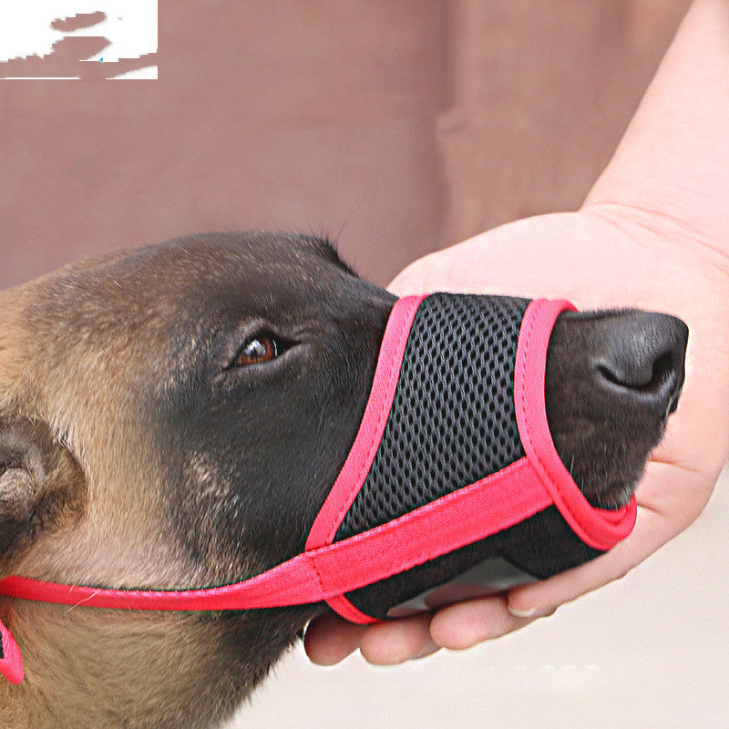 Adjustable Mouth Cover for Large Dogs | Labrador Dog Muzzle Prevents Biting & Eating